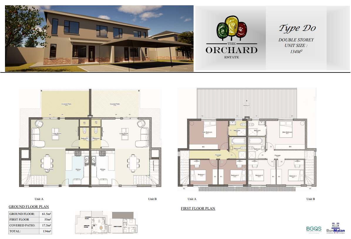Type D0 Double Storey Unit Type D0 Double Story Unit